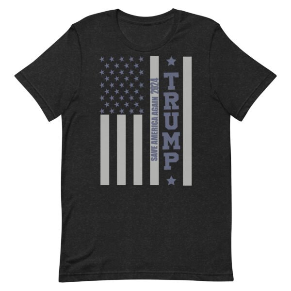 Trump Vertical Flag Back the Blue Unisex t-shirt