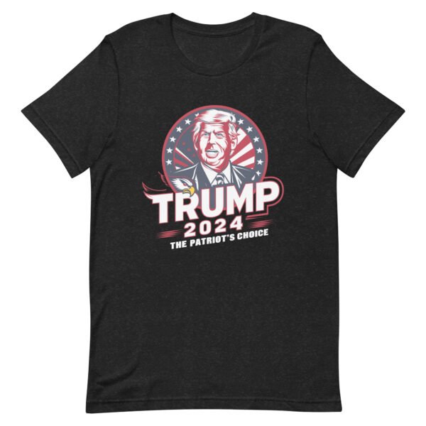 Trump 2024 the Patriots Choice Trump Face Unisex t-shirt - Image 2