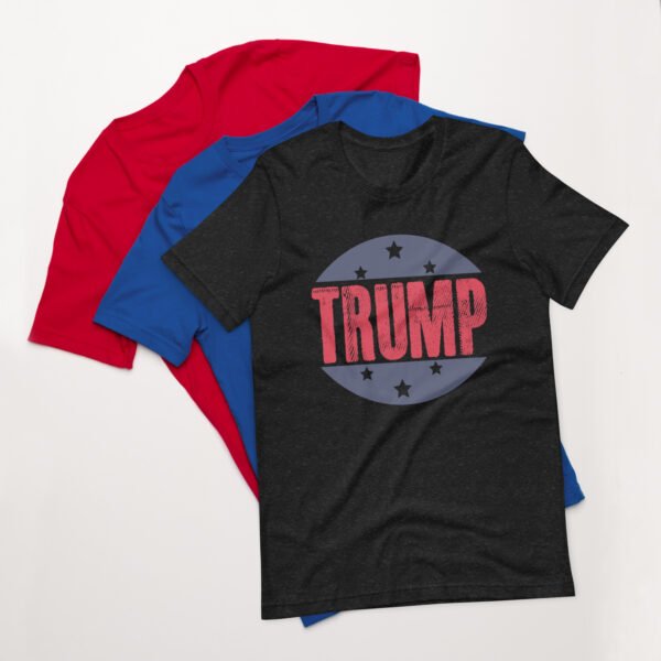 Trump irel Red Letter Blue Edge Unisex t-shirt - Image 2