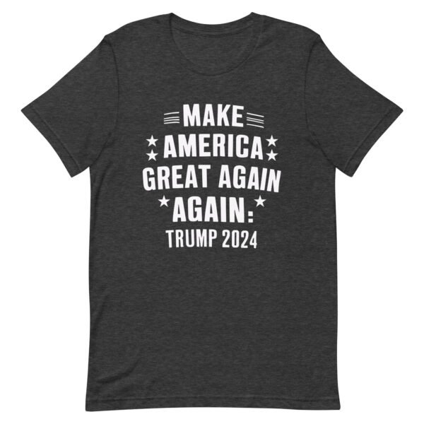 Make America Great Again White Unisex t-shirt - Image 4