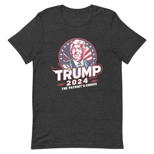 Trump 2024 the Patriots Choice Trump Face Unisex t-shirt - Image 4