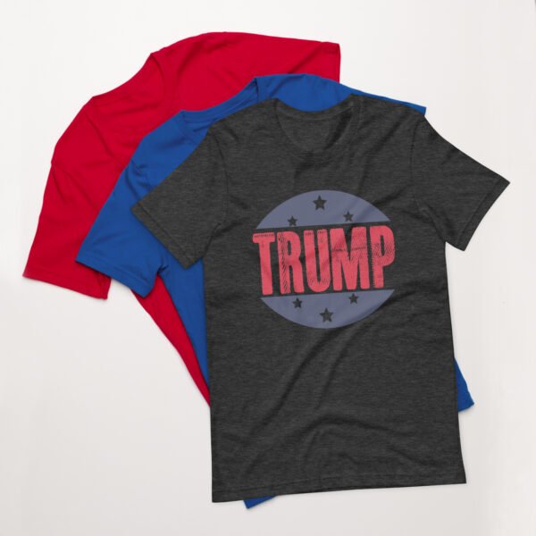 Trump irel Red Letter Blue Edge Unisex t-shirt - Image 4