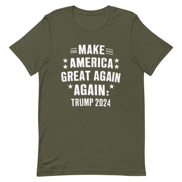 Make America Great Again White Unisex t-shirt - Image 5