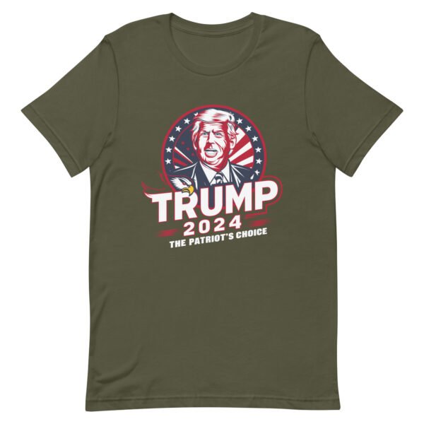 Trump 2024 the Patriots Choice Trump Face Unisex t-shirt - Image 5