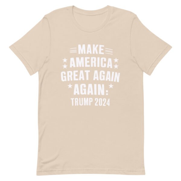 Make America Great Again White Unisex t-shirt - Image 6