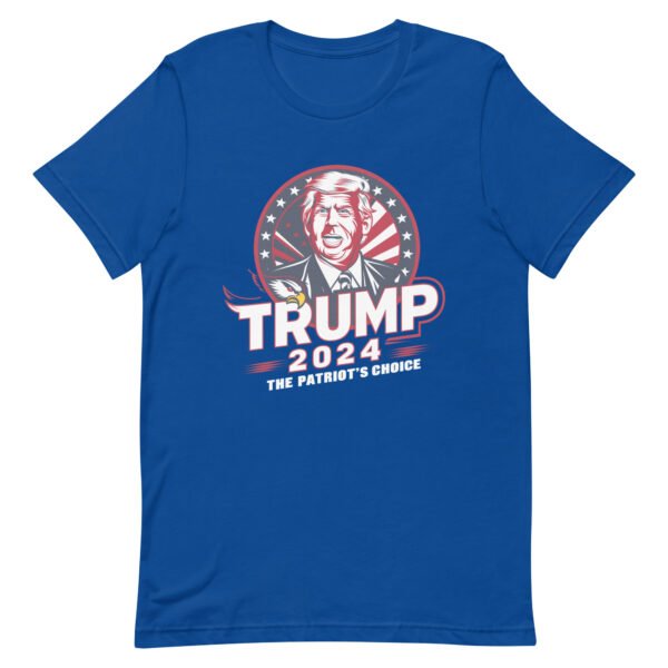 Trump 2024 the Patriots Choice Trump Face Unisex t-shirt - Image 3