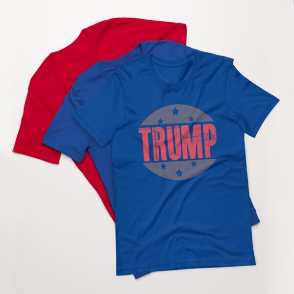 Trump irel Red Letter Blue Edge Unisex t-shirt - Image 3